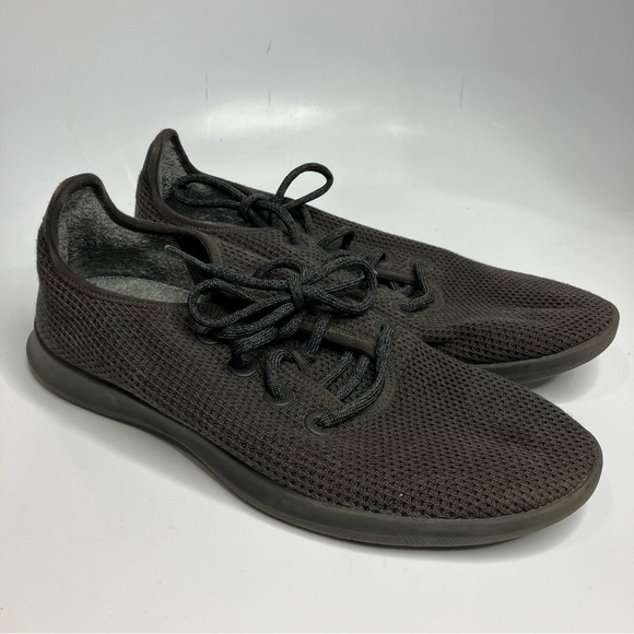 Allbirds Tree Runners dark gray sneakers washable shoes size 10 - Picture 2 of 8